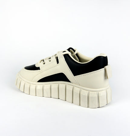 Tenis Dafne Blanco con negro