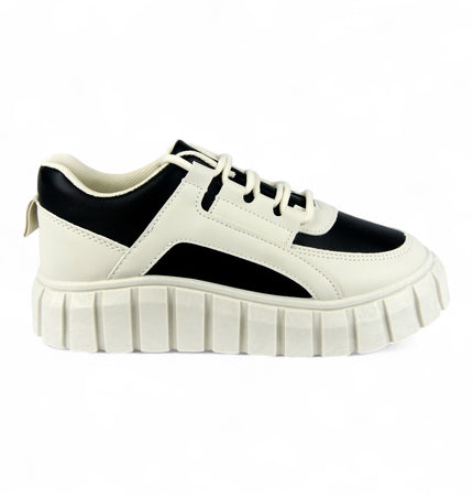Tenis Dafne Blanco con negro